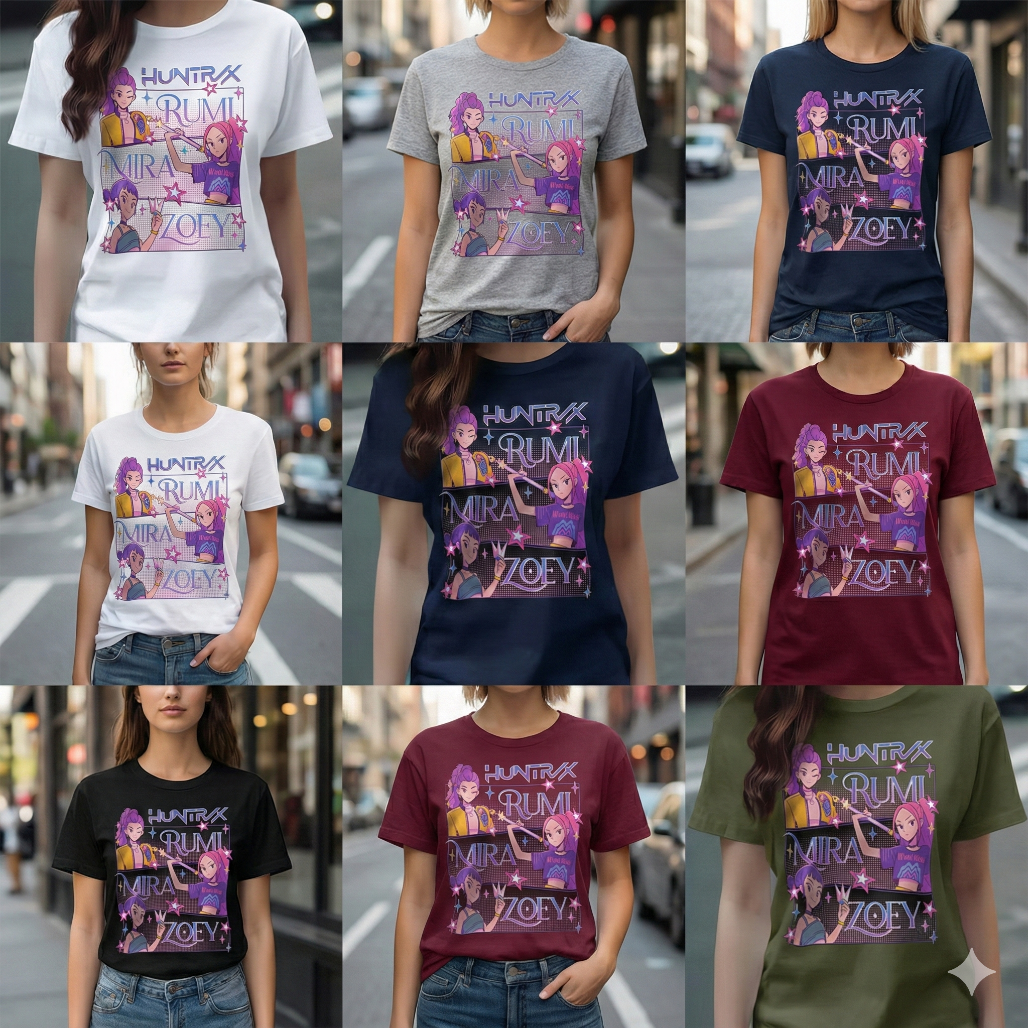 T-shirt HUNTRIX CREW – Édition Limitée