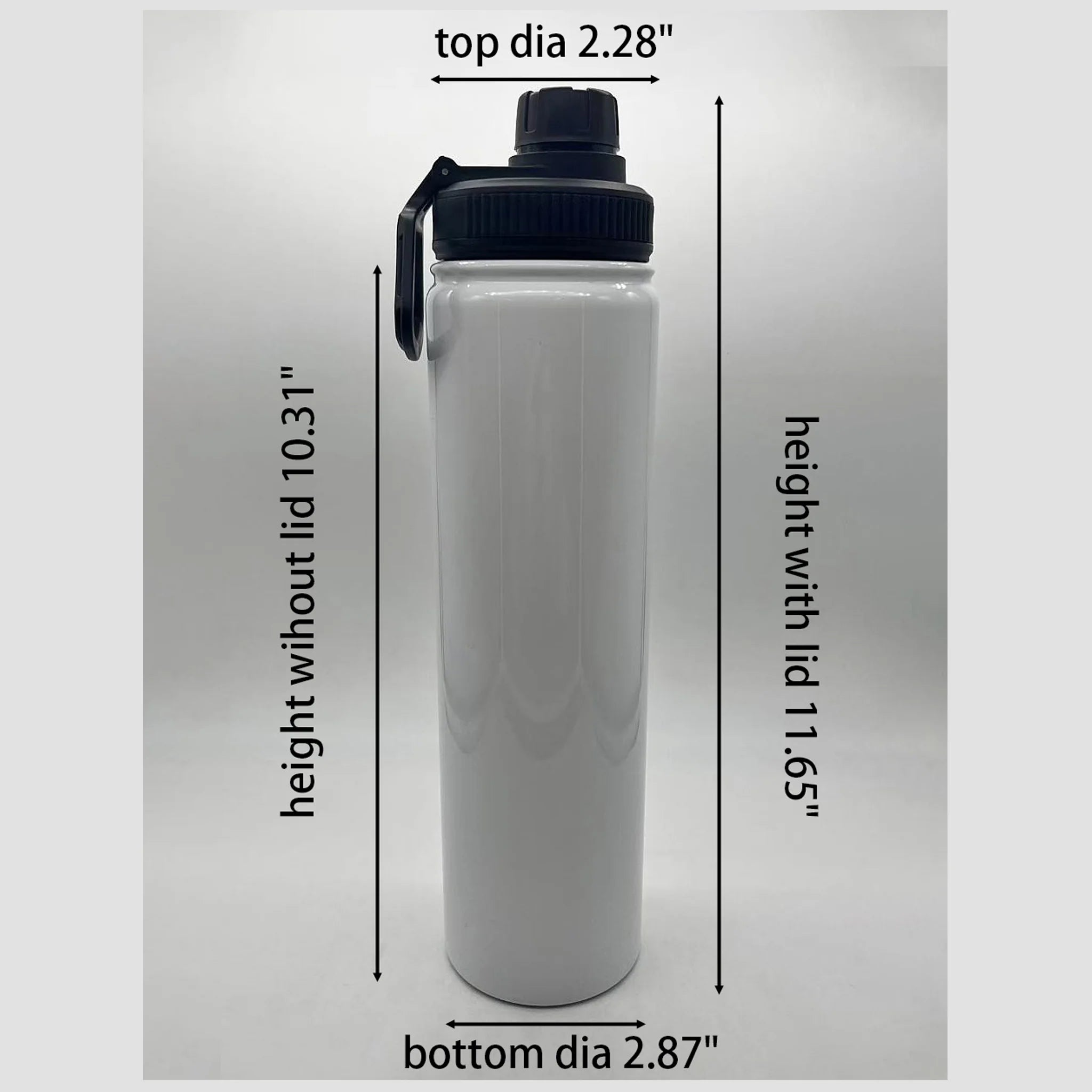 Bouteille d'eau en acier inoxydable